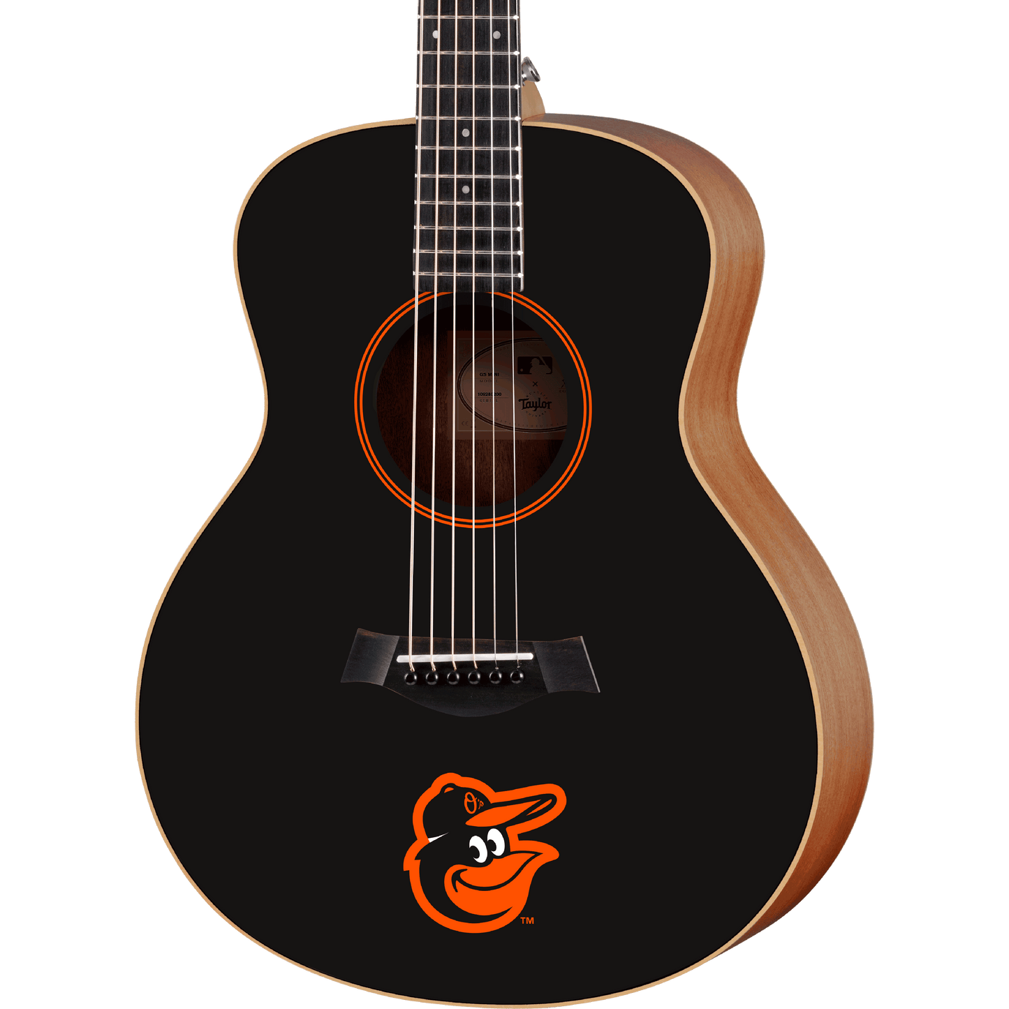 Taylor x MLB™ GS Mini Baltimore Orioles™ Acoustic Guitar