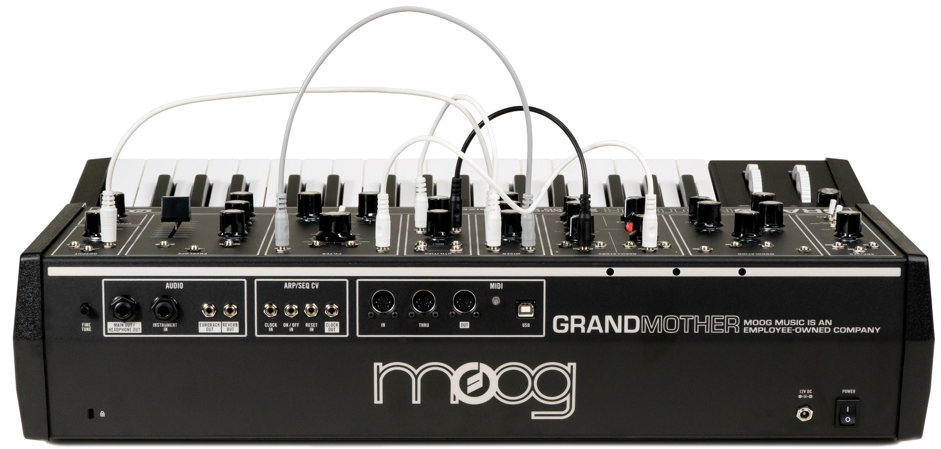 Moog Grandmother 32-Key Semi-Modular Analog Synthesizer, Dark Edition