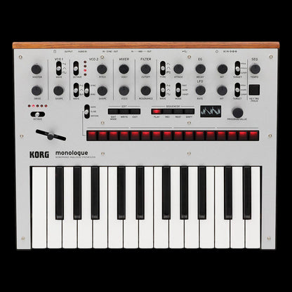 Korg Monologue Analog Synthesizer - Silver