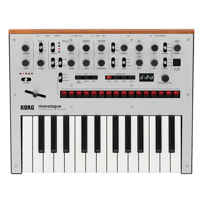 Korg Monologue Analog Synthesizer - Silver