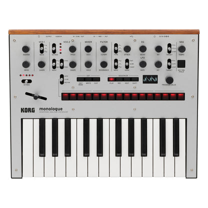 Korg Monologue Analog Synthesizer - Silver