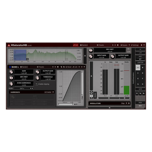 MeldaProduction MSaturatorMB Plug-In