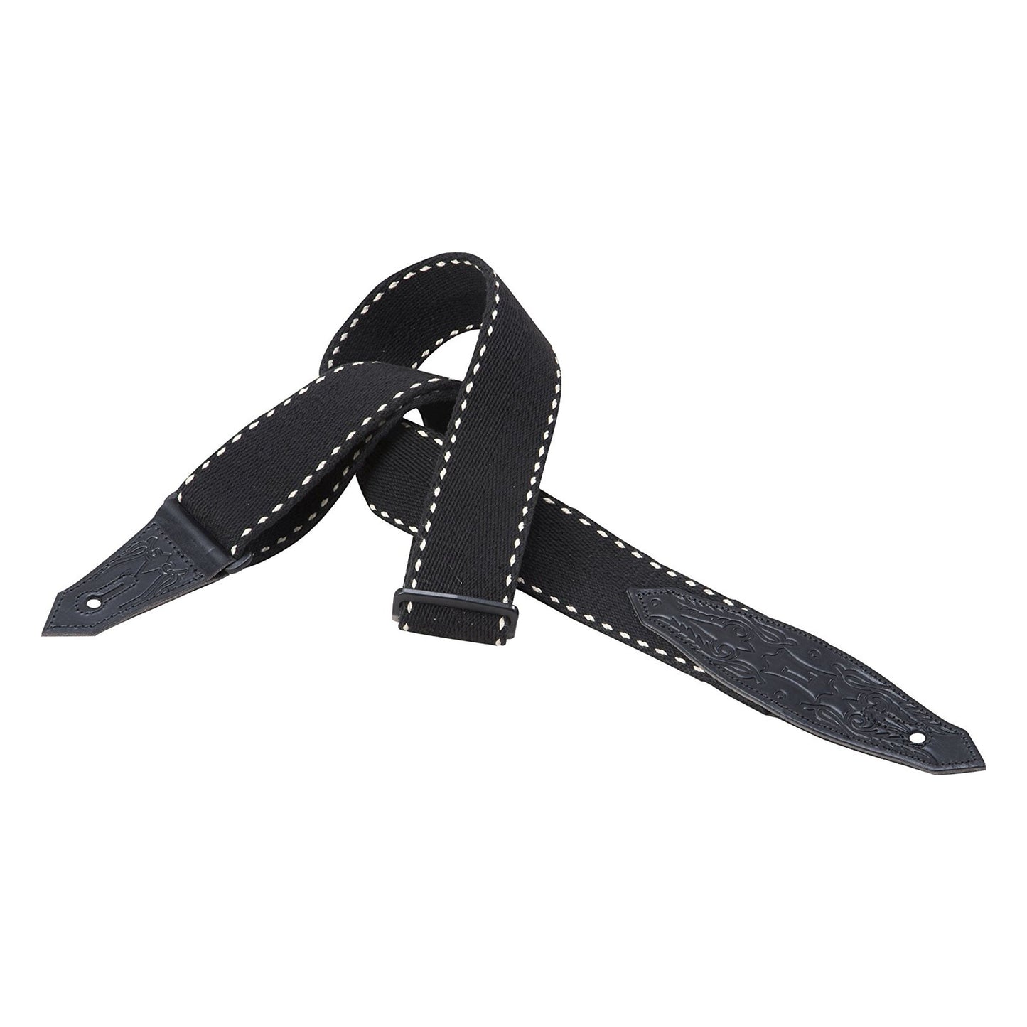 Levy's Leathers MSSC80-BLK Acoustic Guitar Strap