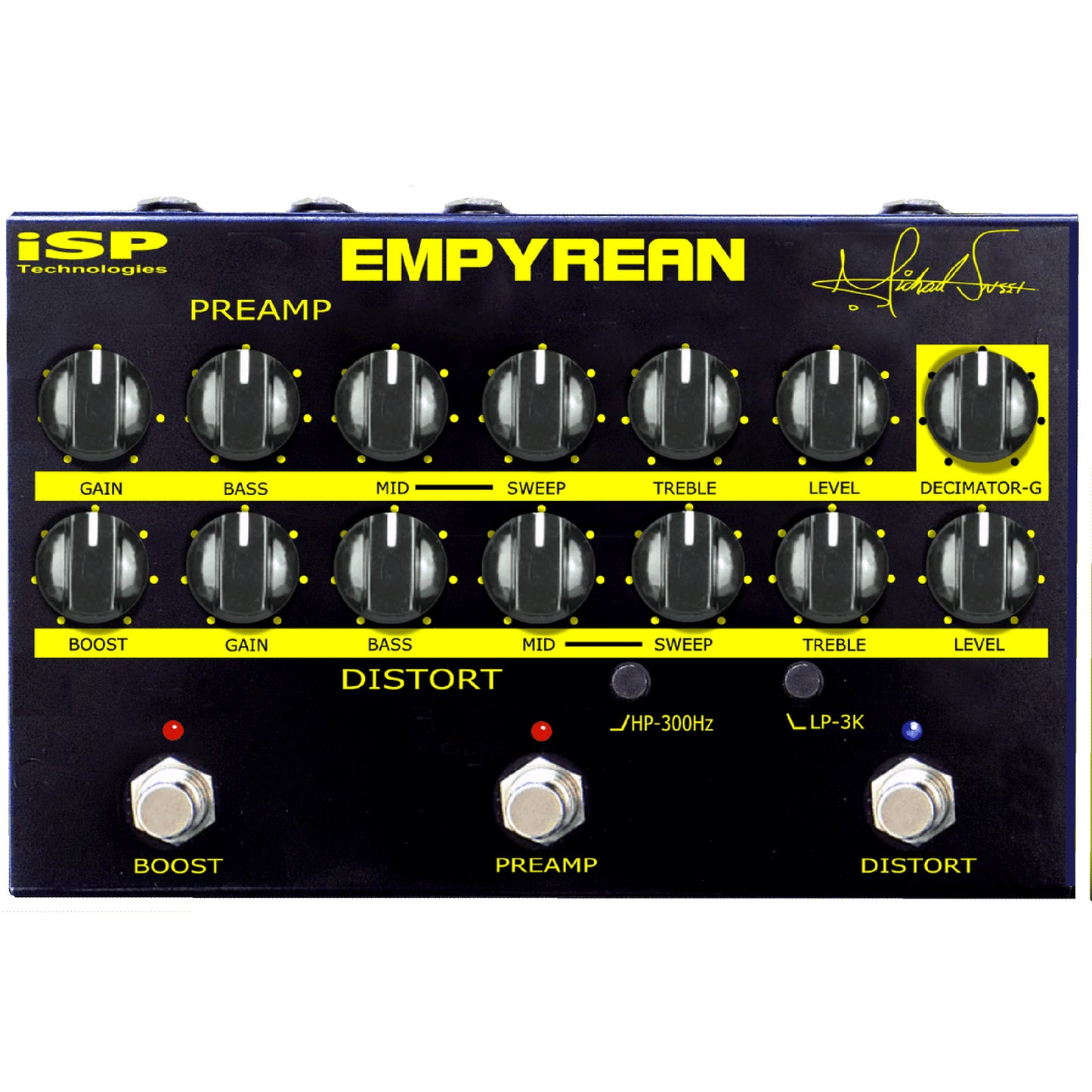 ISP Technologies Empyrean Signature Michael Sweet Preamp Pedal