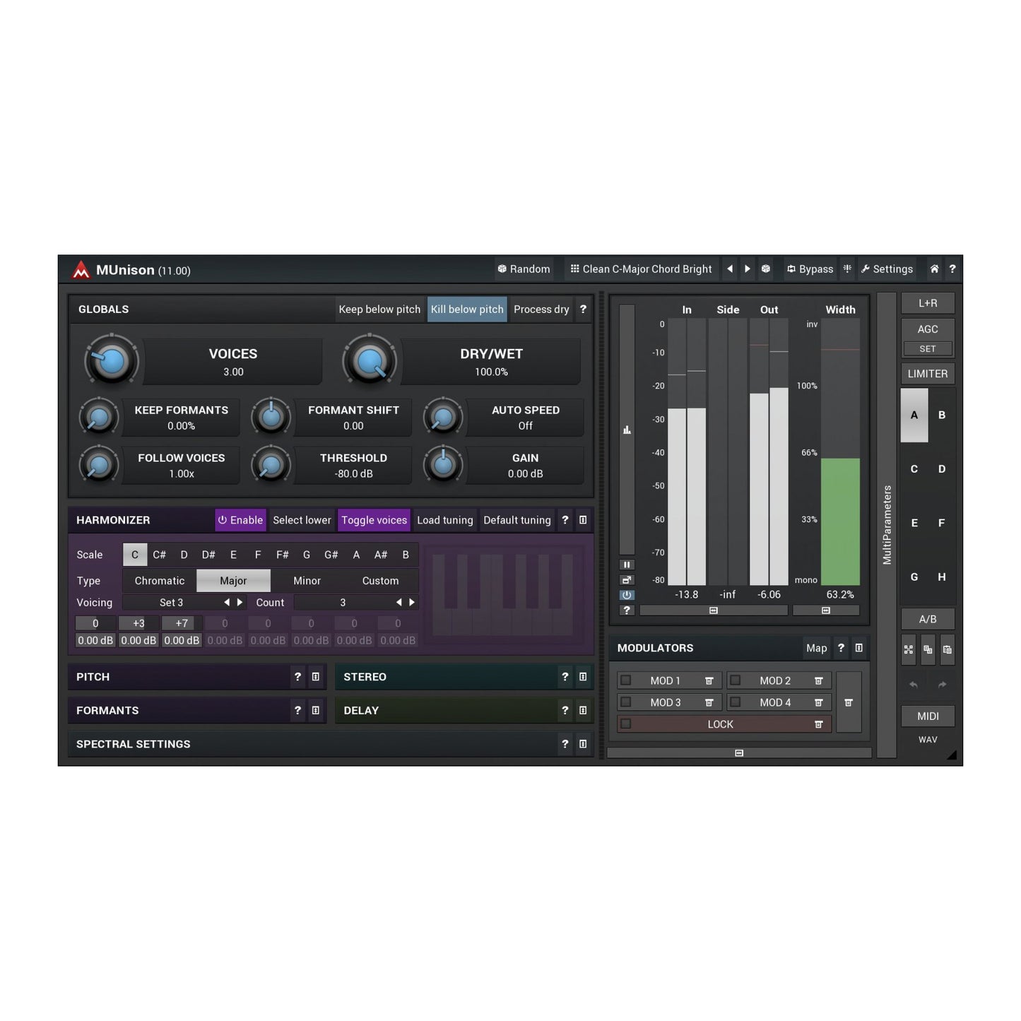 MeldaProduction MUnison Plug-In