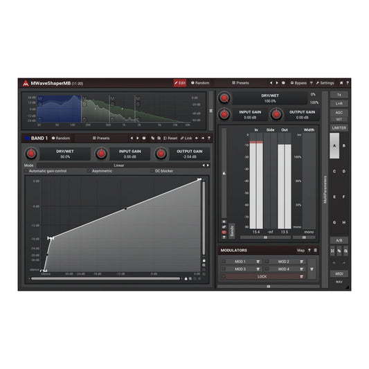 MeldaProduction MWaveShaperMB Plug-In