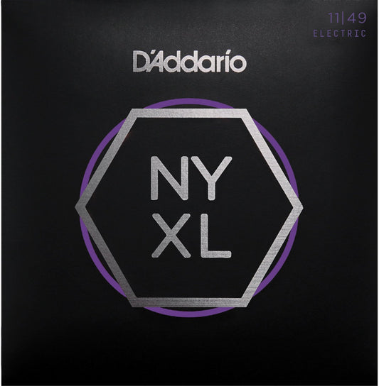 D Addario NYXL1149 Nickel Wound Electric Guitar Strings, Medium, 11-49