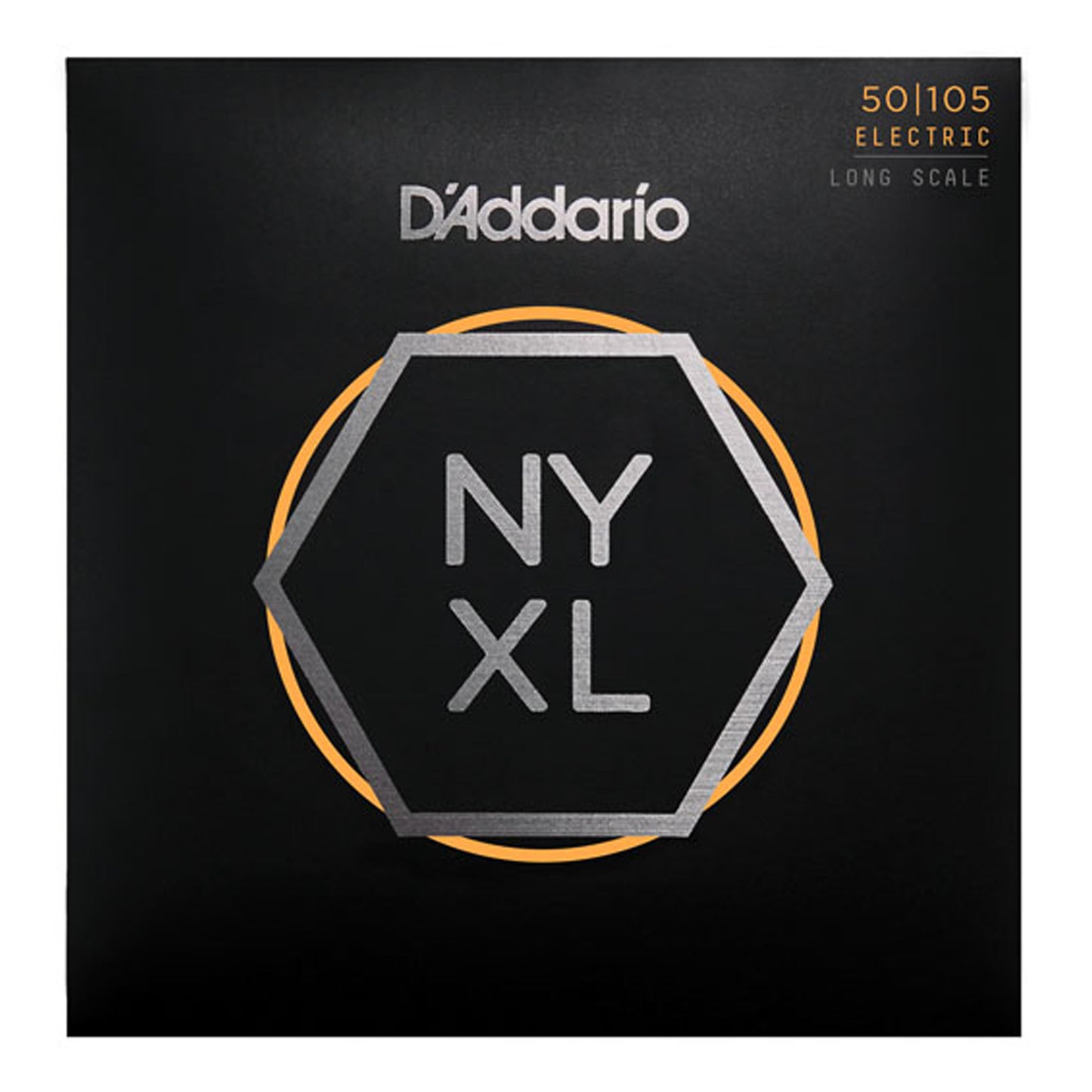 D'Addario NYXL50105 Nickel Wound Bass Guitar Strings, Medium, 50-105, Long Scale