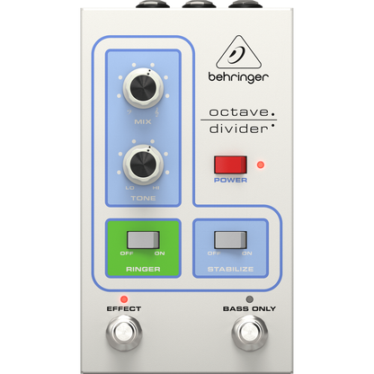 Behringer OCTAVE DIVIDER Classic Analog Octave Divider and Ringer Effect