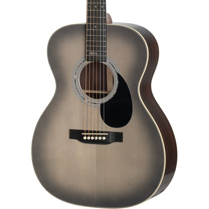 Martin OMJM John Mayer 20th Anniversary Acoustic Electric Guitar - Platinum Gray Burst