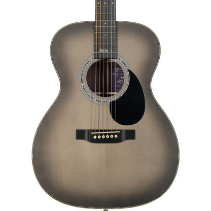 Martin OMJM John Mayer 20th Anniversary Acoustic Electric Guitar - Platinum Gray Burst