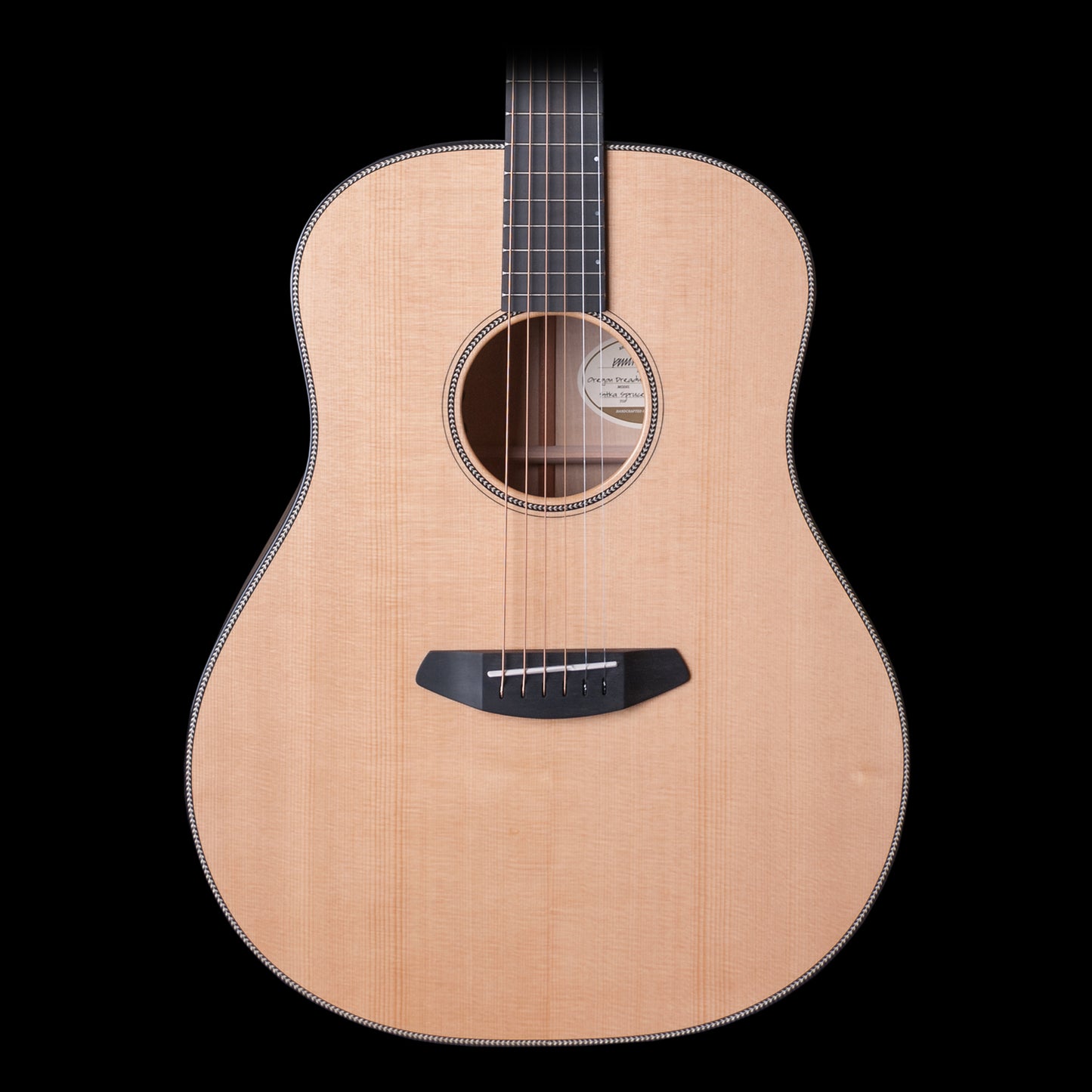 Breedlove Oregon Series Dreadnought Acoustic-Electric Guitar - Natural w/ Case (OREGONDREAD)