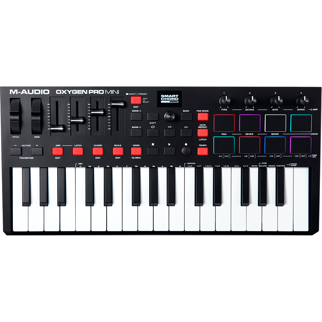 M-Audio Oxygen Pro Mini 32-Mini-Key USB MIDI Controller