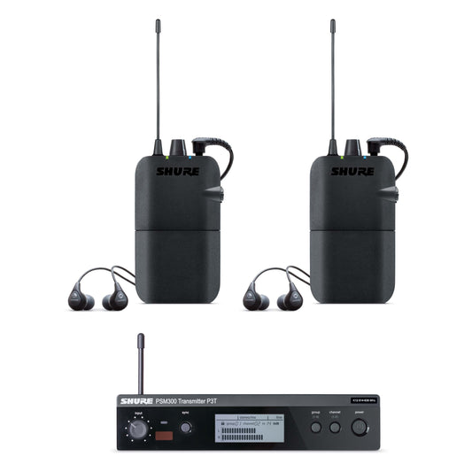 Shure PSM300 Twin Pack - G20 Frequency