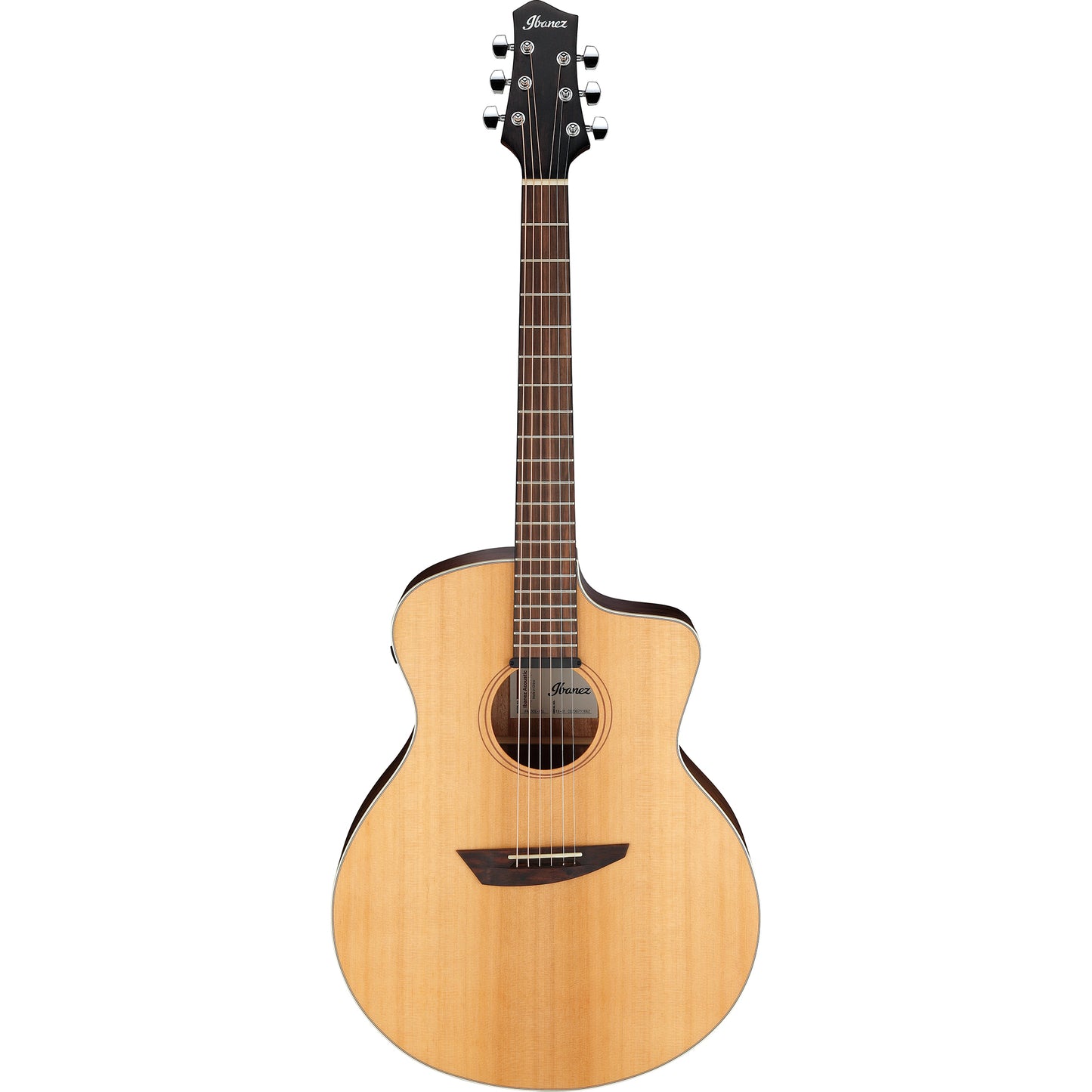 Ibanez PA230ENSL Acoustic Electric Guitar, Natural Satin