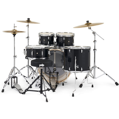 Pacific Drums & Percussion Mainstage 5-Piece Drum Kit - Black Sparkle