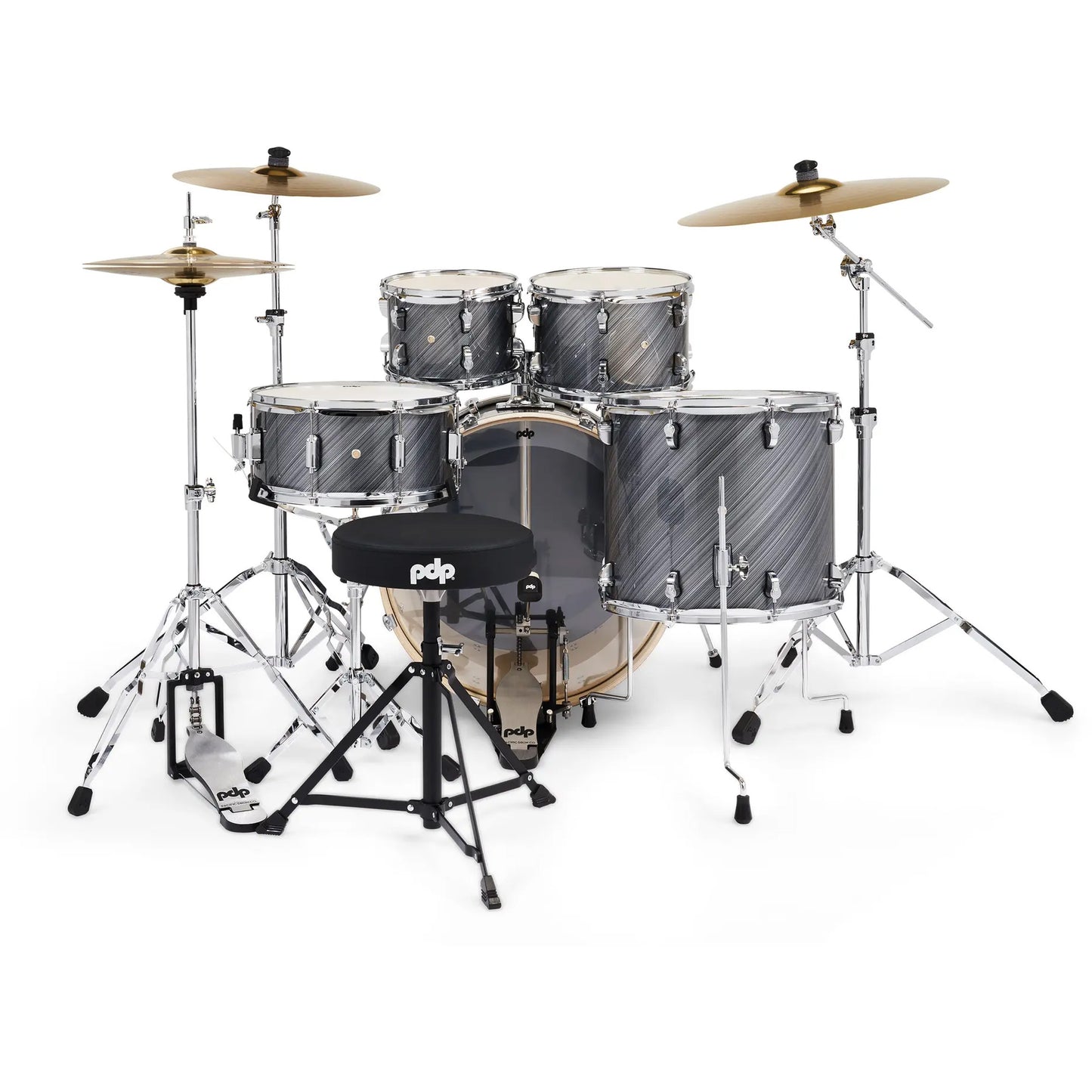 Pacific Drums & Percussion MainStage Complete Drum Kit - Twisted Graphite