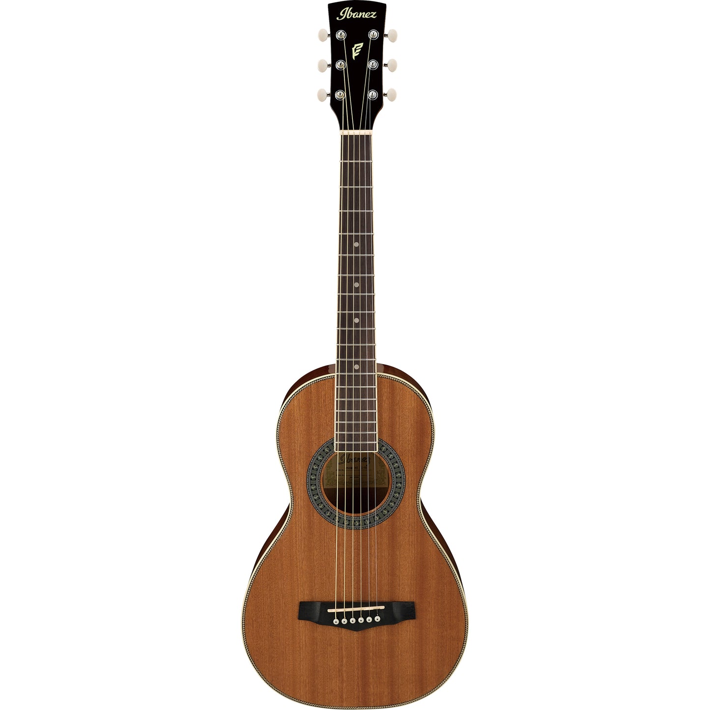 Ibanez PN1MHNT Performance Parlor Acoustic Guitar, Natural High Gloss