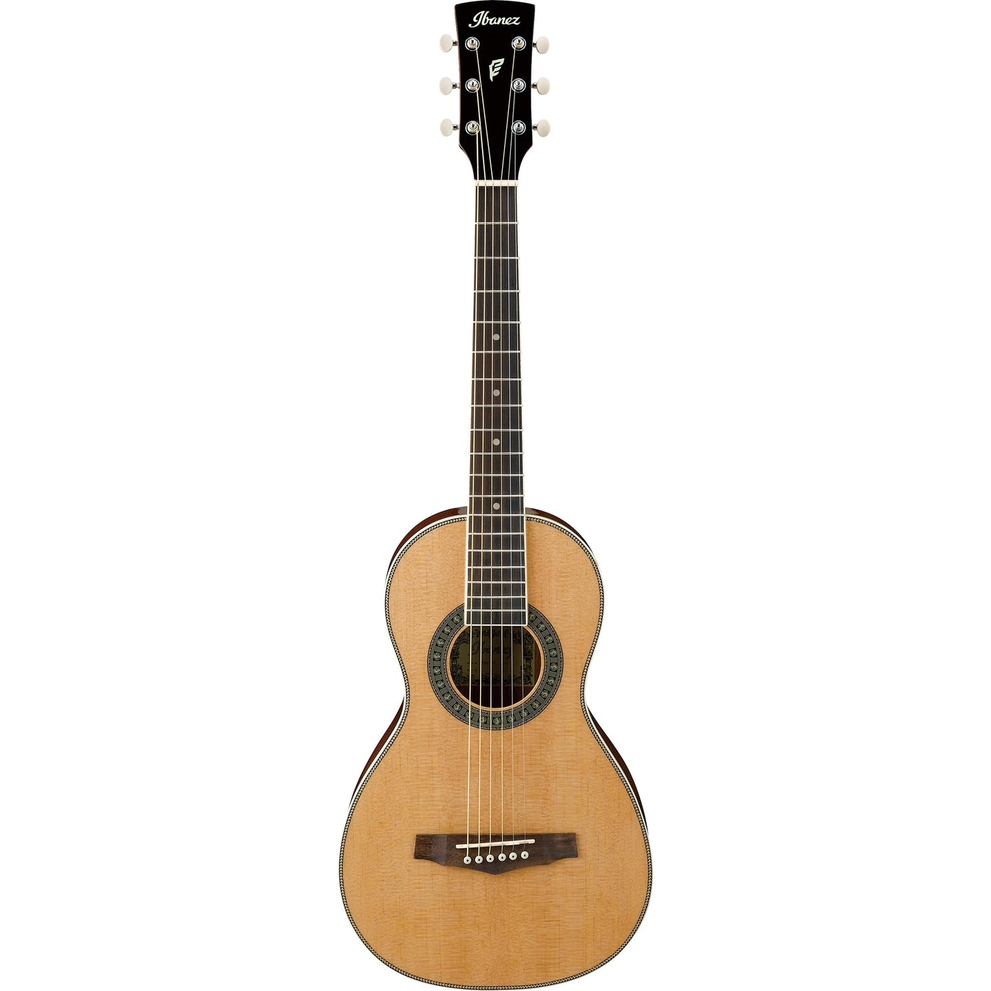 Ibanez PN1NT Parlor Body Acoustic Guitar, Natural High Gloss