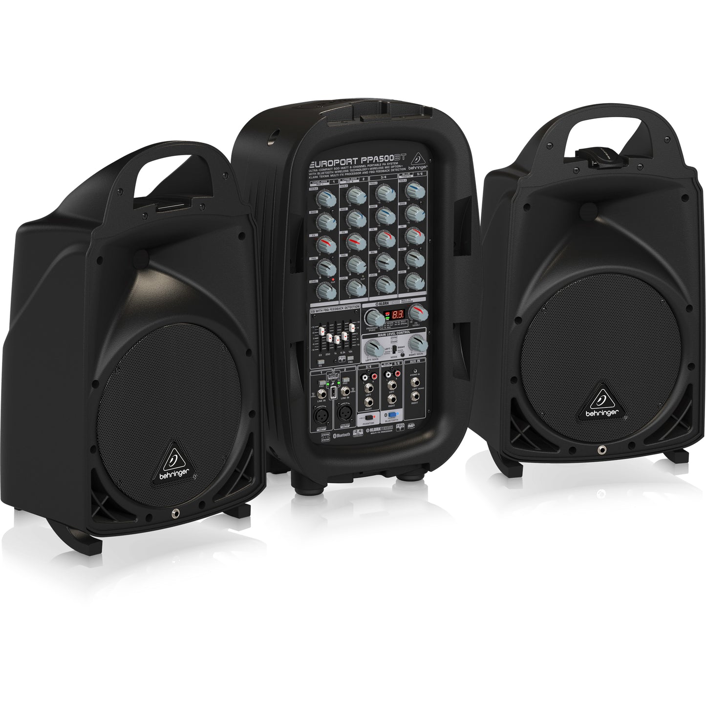 Behringer Europort PPA500BT 6-Channel Portable PA System with Bluetooth