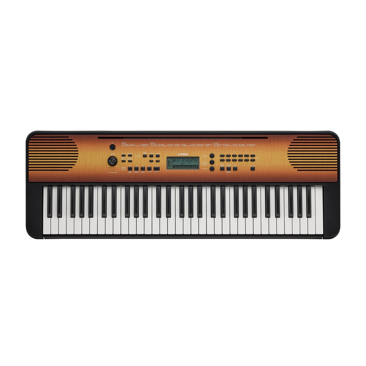 Yamaha PSR-E360 Portable Keyboard - Maple