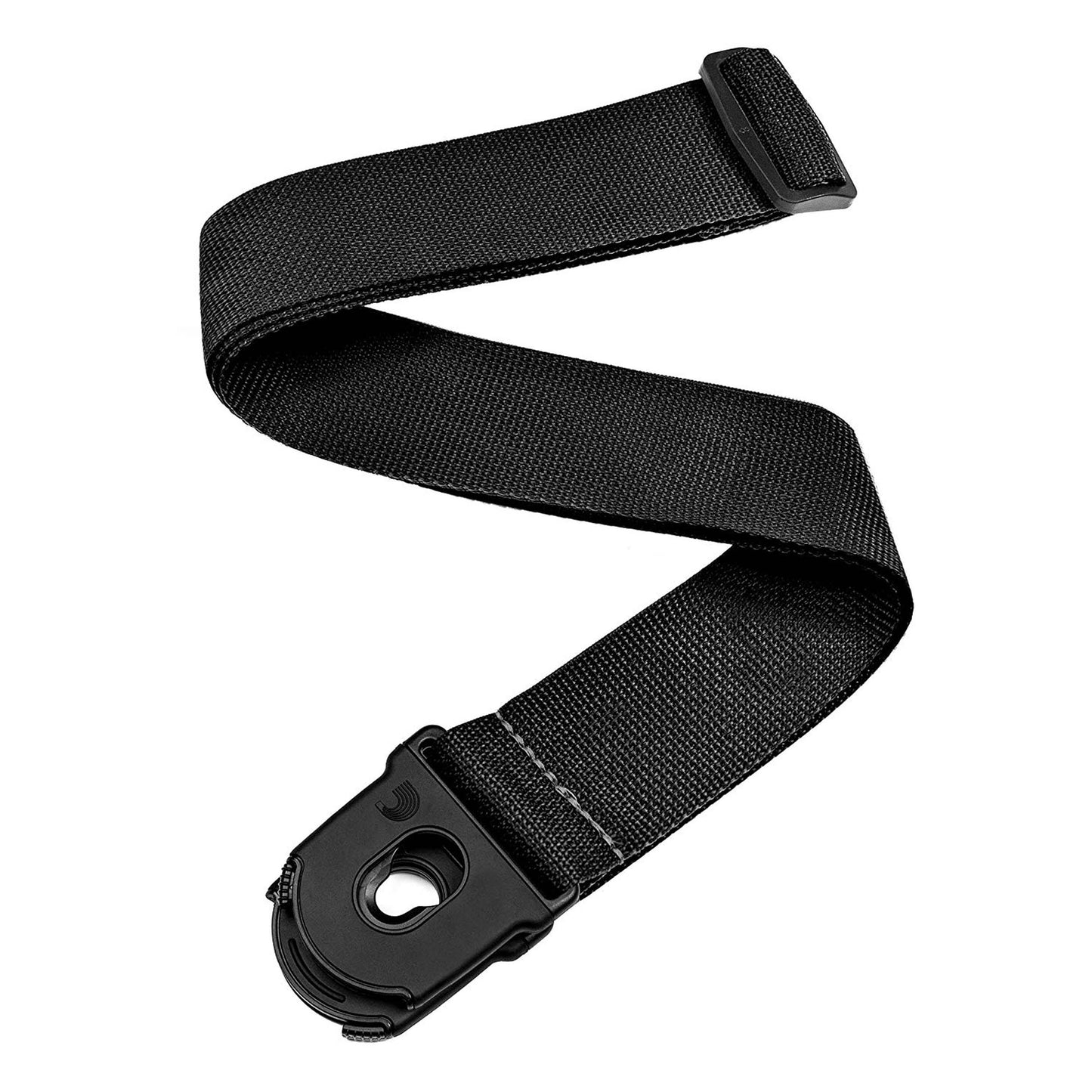 D'Addario Planet Waves 2 Polypropylene Planet Lock Guitar Strap Black