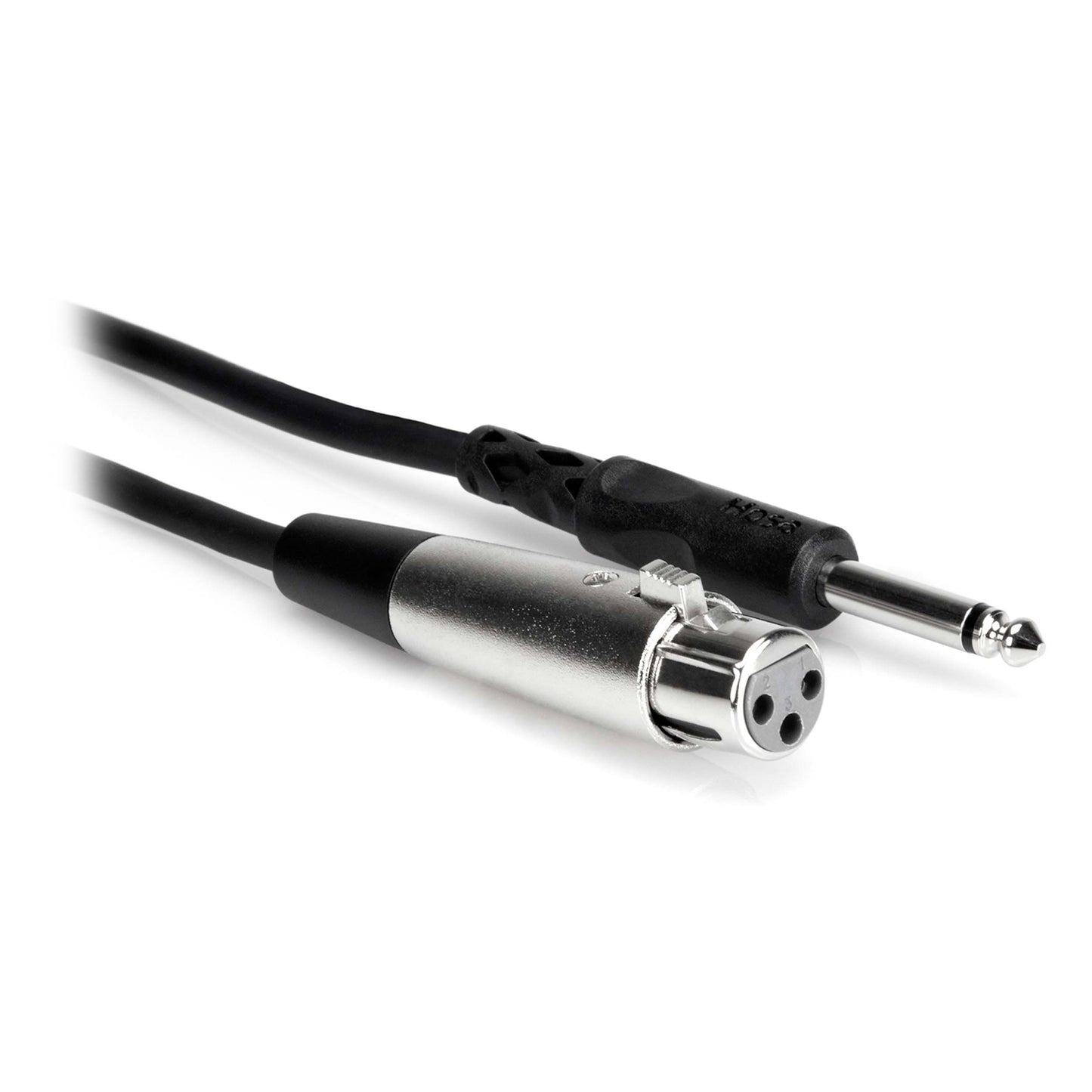 Hosa PXF-105 XLR Female to 1/4"" TS Unbalanced Interconnect Cable, 5 Feet