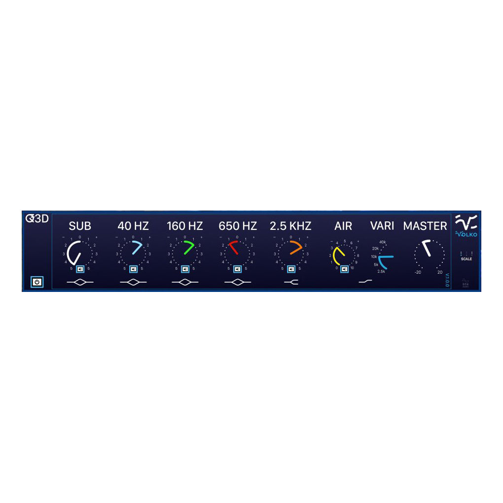 Volko Audio Q3D EQ Plug-In