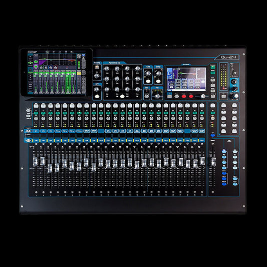 Allen & Heath QU-24C Chrome Edition Digital Mixer (QU-24C)