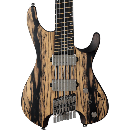 Ibanez QX527PE Q Standard 7-String Electric Guitar, Natural Flat