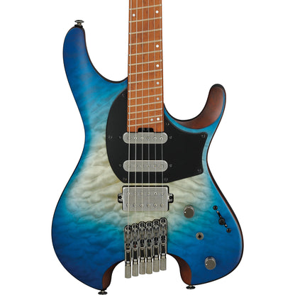 Ibanez QX54QMBSM Q Standard Electric Guitar, Blue Saphire Burst