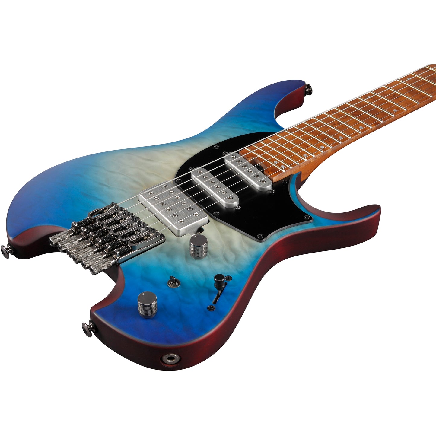 Ibanez QX54QMBSM Q Standard Electric Guitar, Blue Saphire Burst