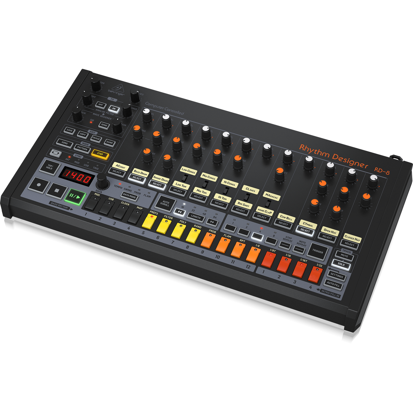 Behringer RD-8 Mk2 Analog Drum Machine