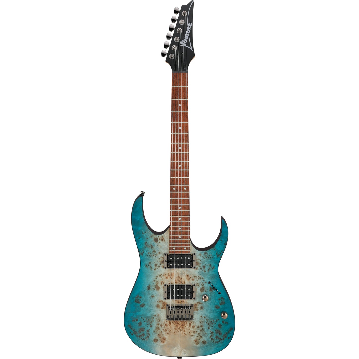 Ibanez RG421PBCHF RG Standard Electric Guitar, Caribbean Shoreline Flat