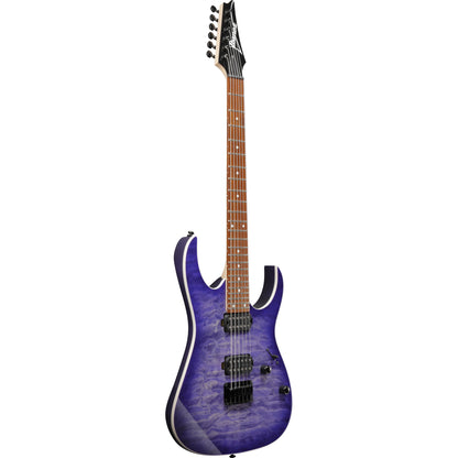 Ibanez RG421QMCBB RG Standard Electric Guitar, Cerulean Blue Burst