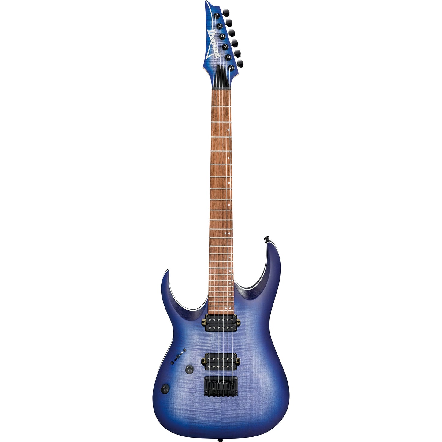 Ibanez RGA42FMLBLF RGA 6-String Electric Guitar, Blue Lagoon Flat