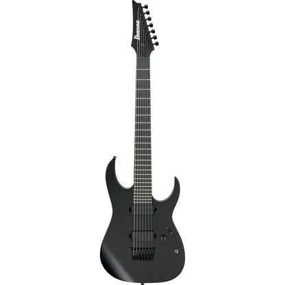 Ibanez RGIXL7BKF RG Standard 7-String Electric Guitar, Black Flat