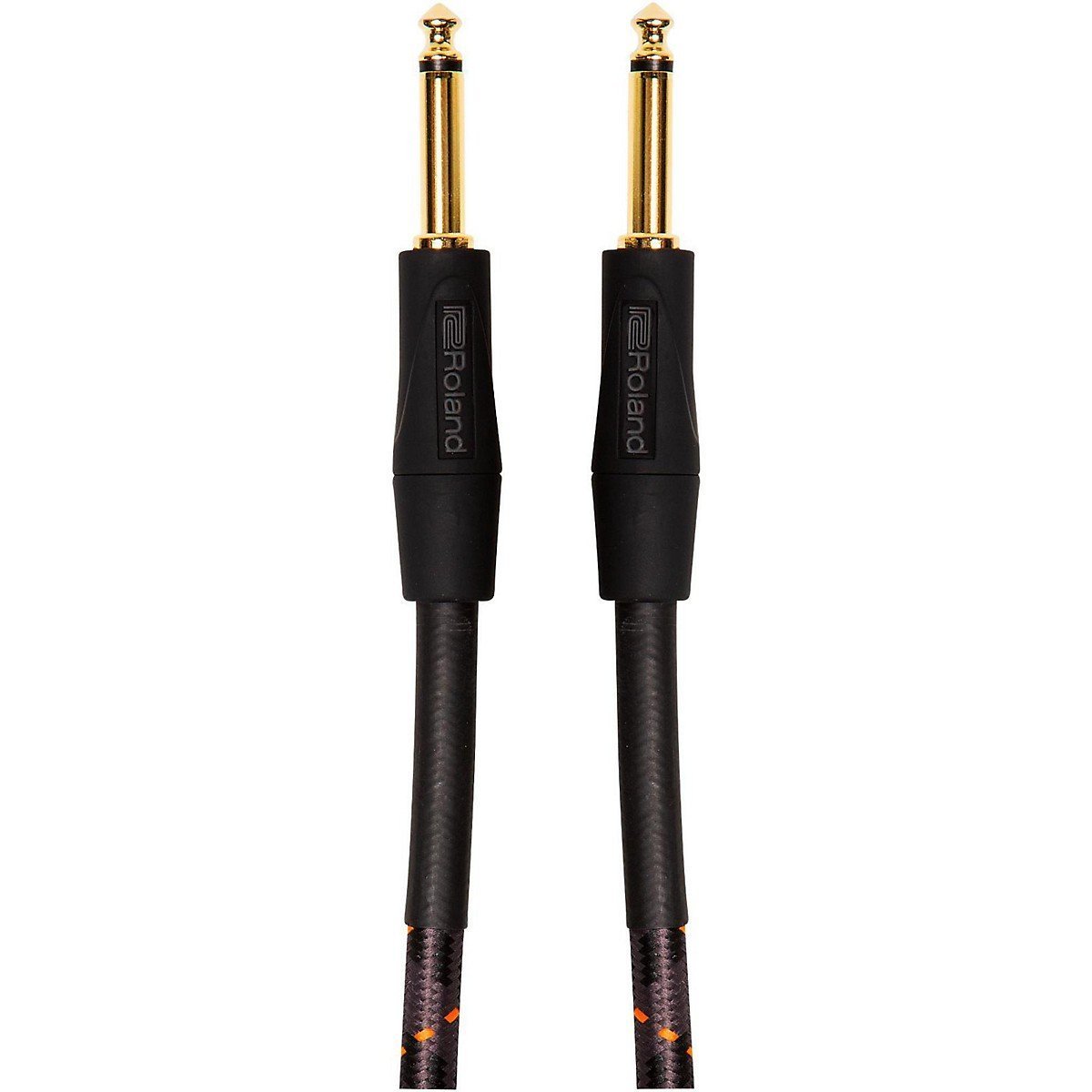 Roland Gold Series 1/4"" Straight/Straight Instrument Cable 3ft Black