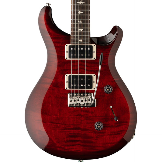 PRS S2 Custom 24 Flame Top Electric Guitar - Fire Red Burst