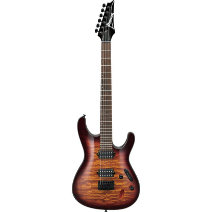 Ibanez S621QMDEB S Standard Electric Guitar, Dragon Eye Burst