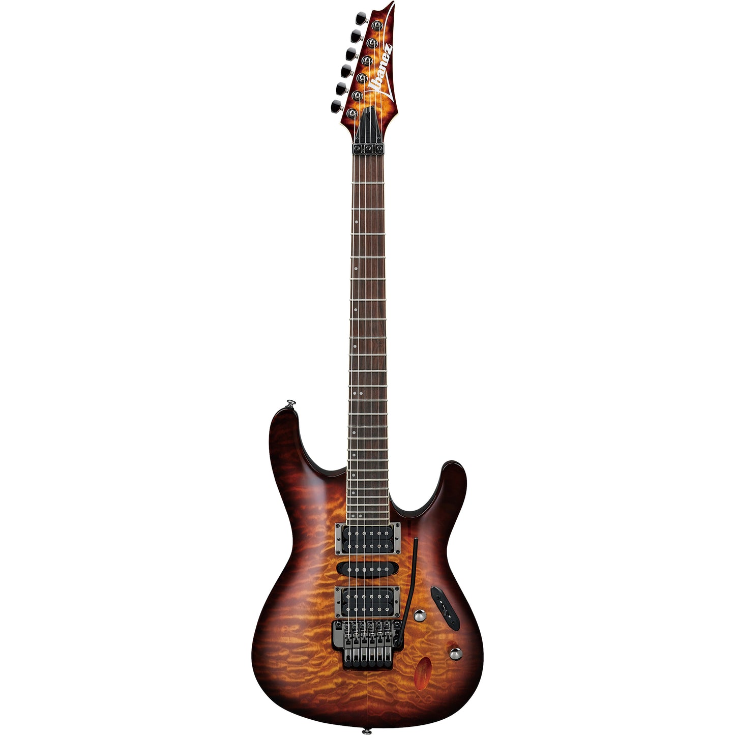 Ibanez S670QMDEB S Standard Electric Guitar, Dragon Eye Burst