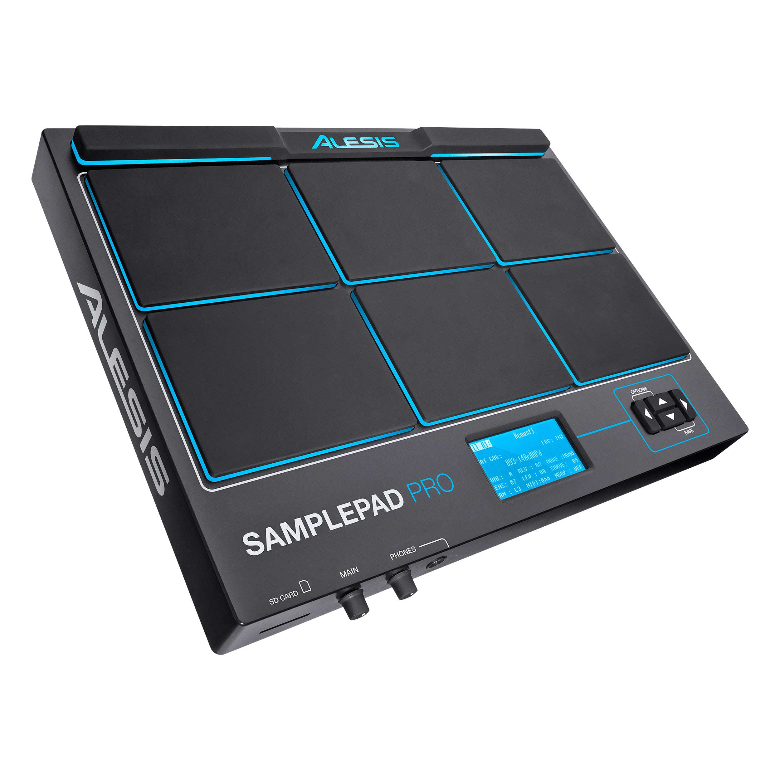 Alesis sample pad pro percussion store pad with onboard sound storage