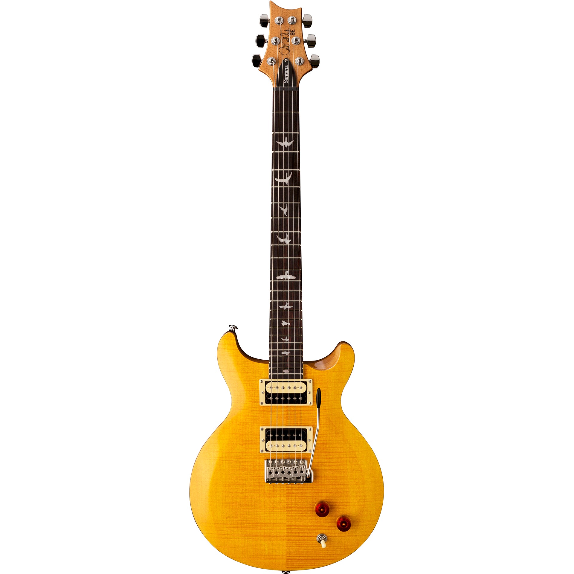 PRS SE Santana Signature Electric Guitar, Santana Yellow – Alto Music