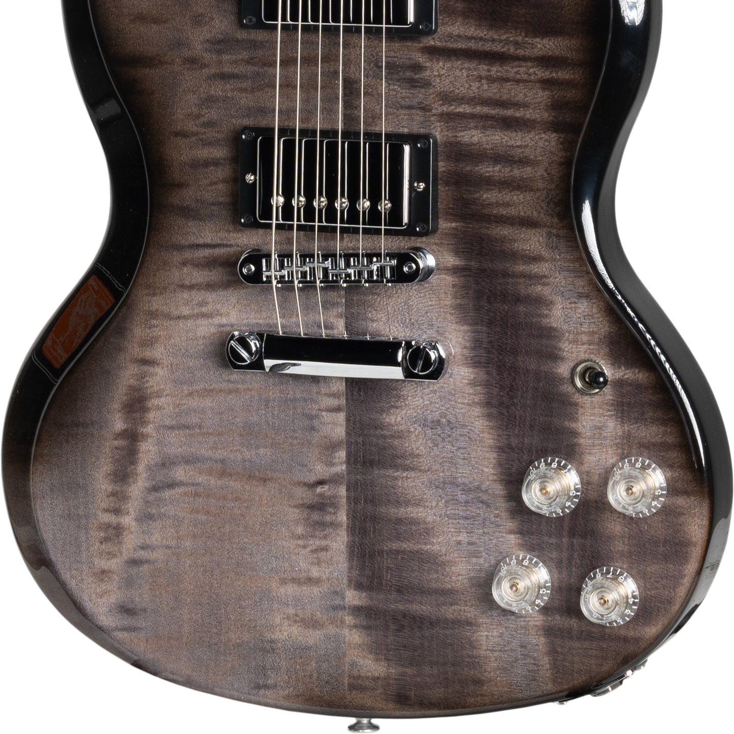 Gibson SG Modern Electric Guitar - Trans Black Fade