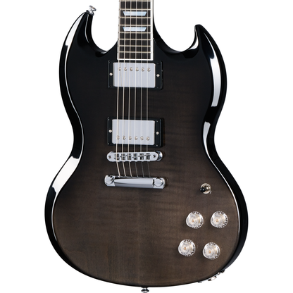 Gibson SG Modern Electric Guitar - Trans Black Fade