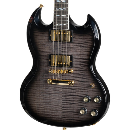 Gibson SG Supreme Electric Guitar - Translucent Ebony Burst