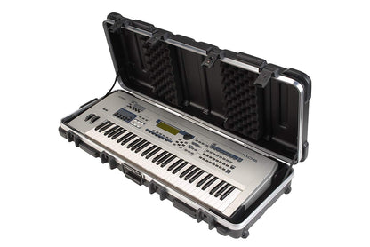 SKB SKB-4214W ATA 61-Note Keyboard Case with Wheels & TSA