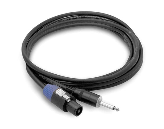 Hosa SKT-415Q Speakon to 1/4 TS 15Ft Speaker Cable