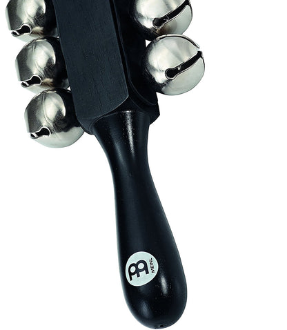 Meinl Percussion SLB12 Sleigh Bells with Wooden Handle, 12 Bells