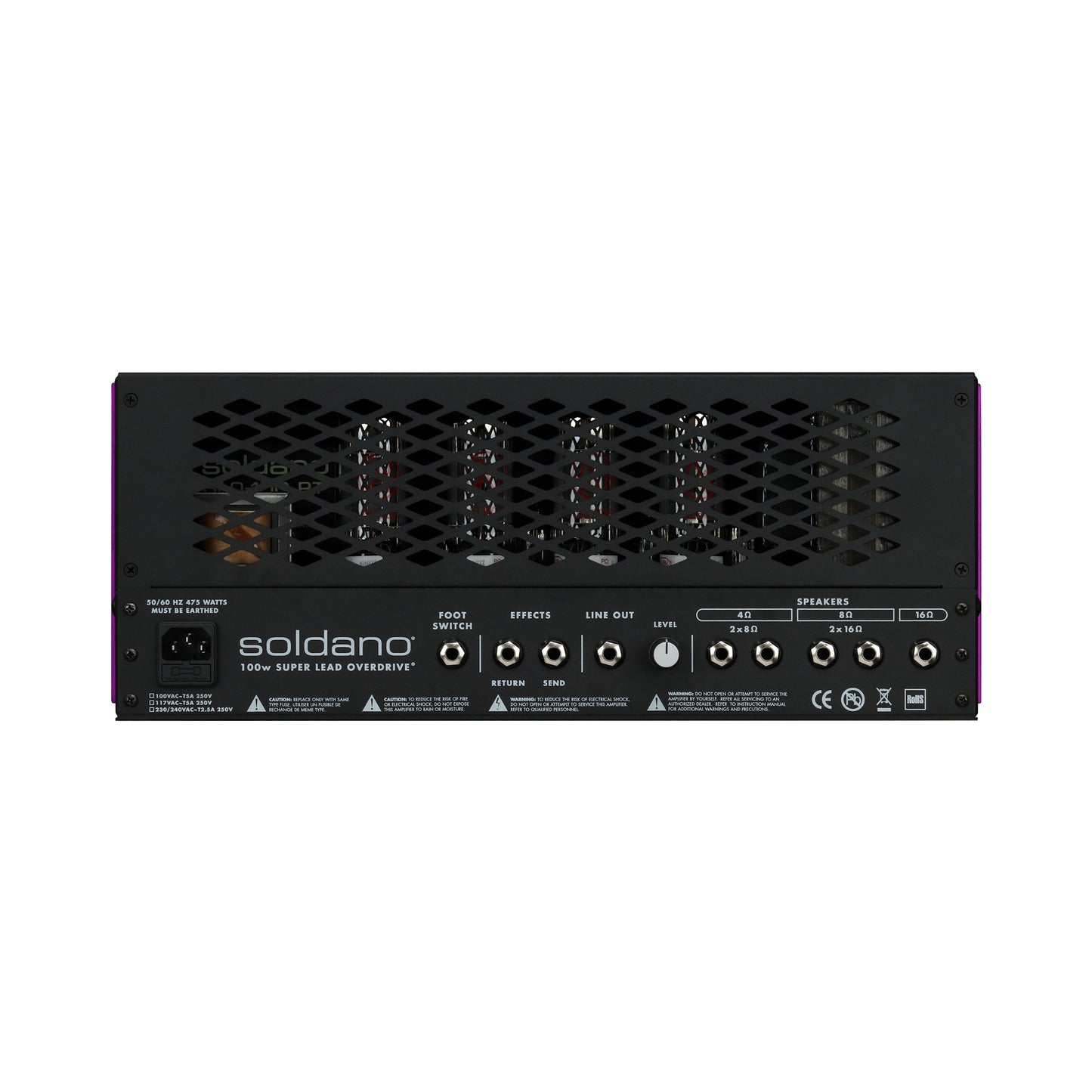 Soldano SLO-100R Super Lead Overdrive - Rackmount Head